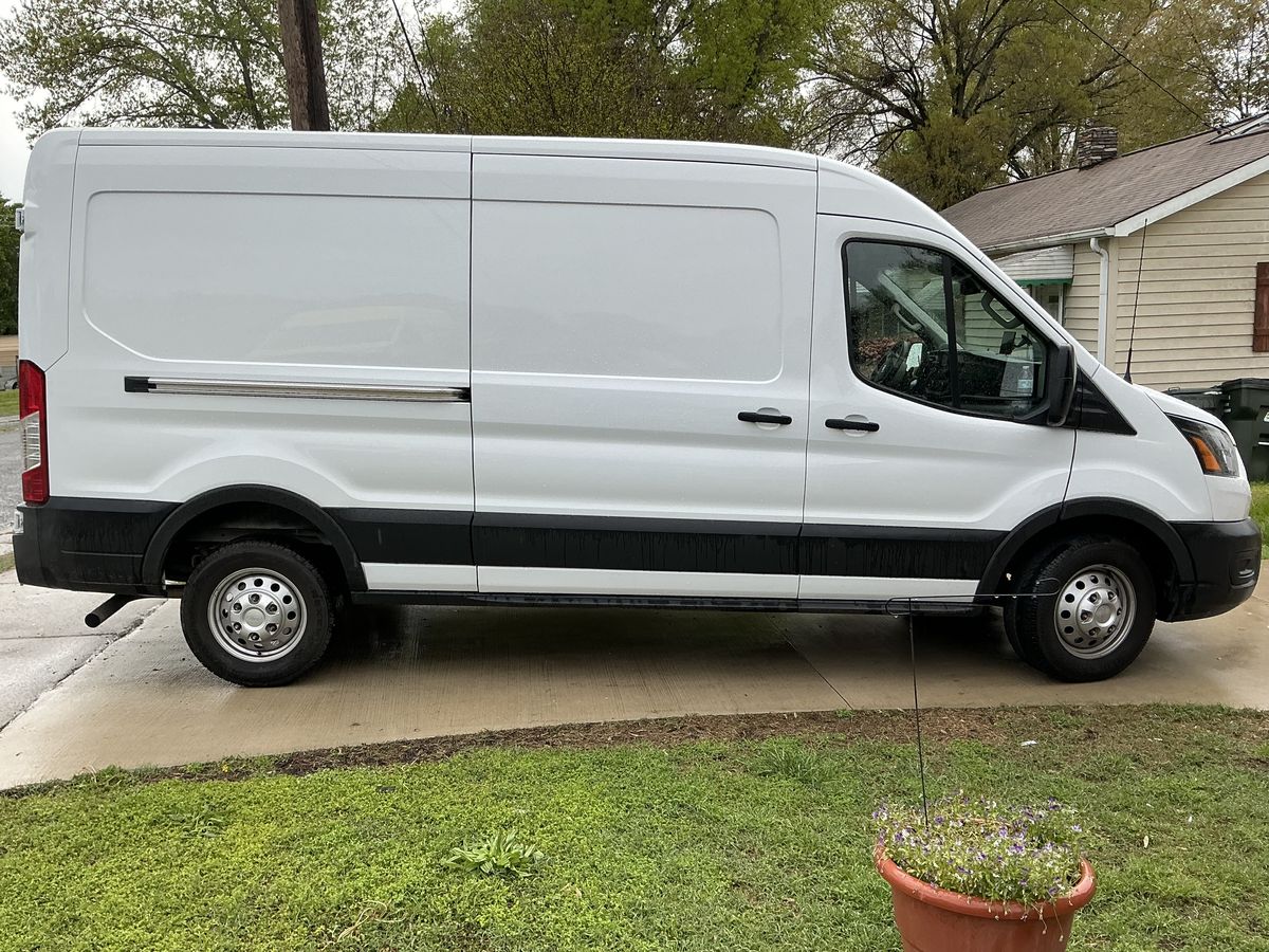 Lil Man Big Van's Sprinter van for smaller and expedited freight.